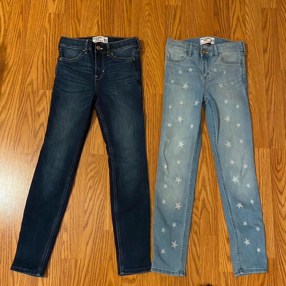 Abercrombie Kids High Rise Jean Jeggings 9/10